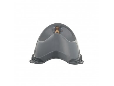 Maltex 2-component potty steel gray with steel gray rubbers 7210_90 1