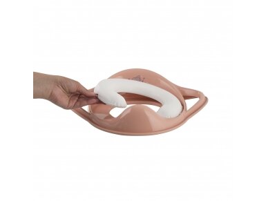 Maltex Padded toilet trainer seat peach pink with peach pink rubbers 6130_41 1 Maltex Padded toilet trainer seat peach pink with peach pink rubbers 6130_41 1