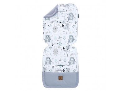 Stroller liner (32x82), animals, grey Stroller liner (32x82), animals, grey