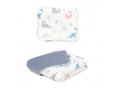 Baby blanket (75x100) + pillow (30x38) DINO Baby blanket (75x100) + pillow (30x38) DINO