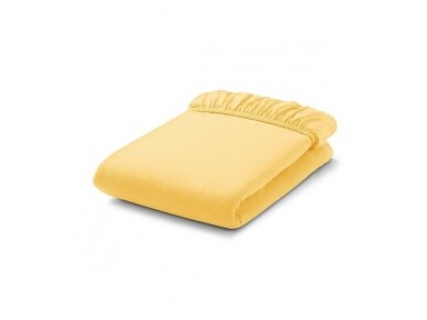 MAMO-TATO Terry sheet for a cot 60x120 cm - yellow MAMO-TATO Terry sheet for a cot 60x120 cm - yellow