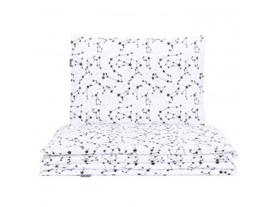 2pcs bedding set, 100x135cm, Constellation, white 2pcs bedding set, 100x135cm, Constellation, white