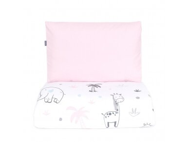 2pcs bedding set (A) safari, pink 2pcs bedding set (A) safari, pink