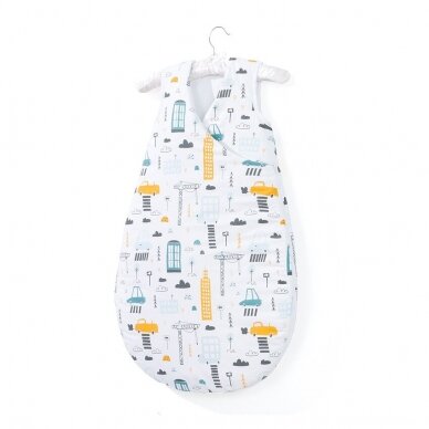 MamoTato miegmaišis Bubble, 75 cm, premium, miestas MamoTato miegmaišis Bubble, 75 cm, premium, miestas