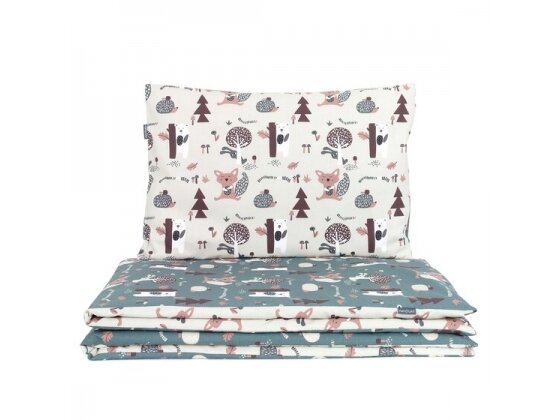 2pcs bedding set, 100x135cm, cream, Premium, Zoo 2pcs bedding set, 100x135cm, cream, Premium, Zoo