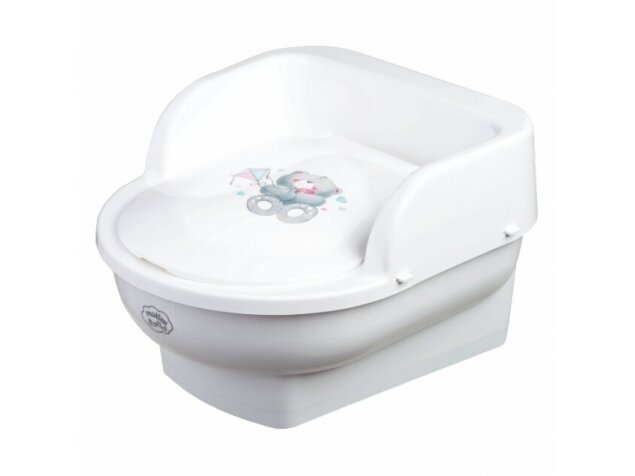 1957-60 Chamber pot Throne, white