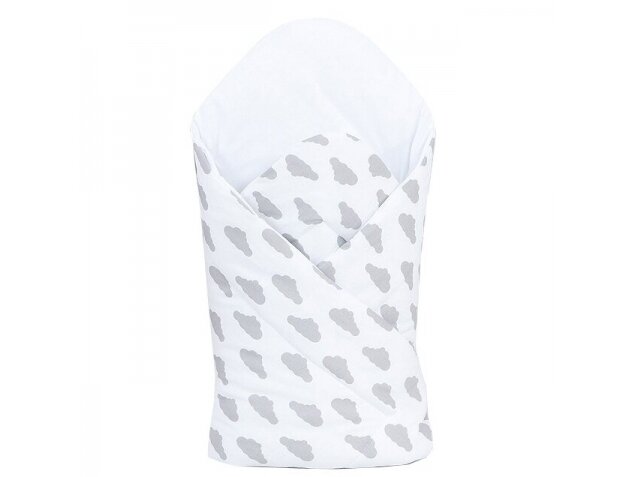 Wrap blanket clouds, white