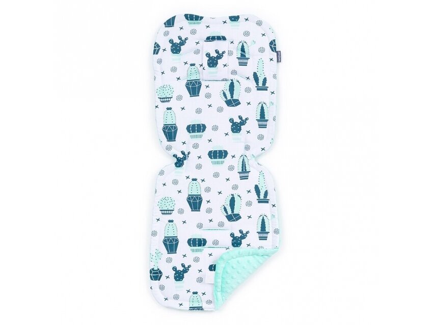 Stroller liner (32x82), cactus, mint Stroller liner (32x82), cactus, mint