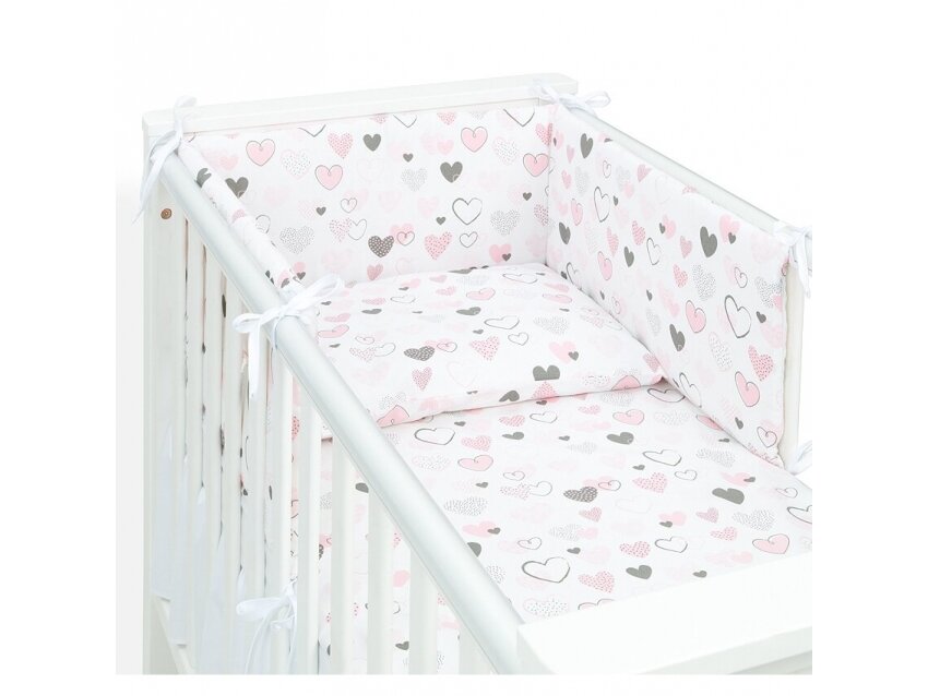 3pcs bedding set (A) Hearts