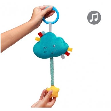 Minkštas žaislas BabyOno su melodija - debesėlis 3