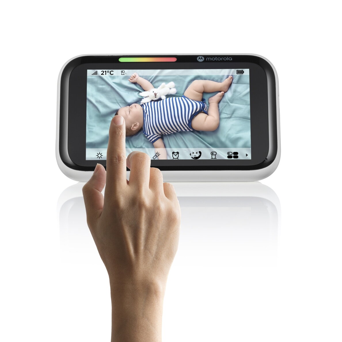 Motorola video auklė wi-fi AI programėlė 5" PIP1710C 7