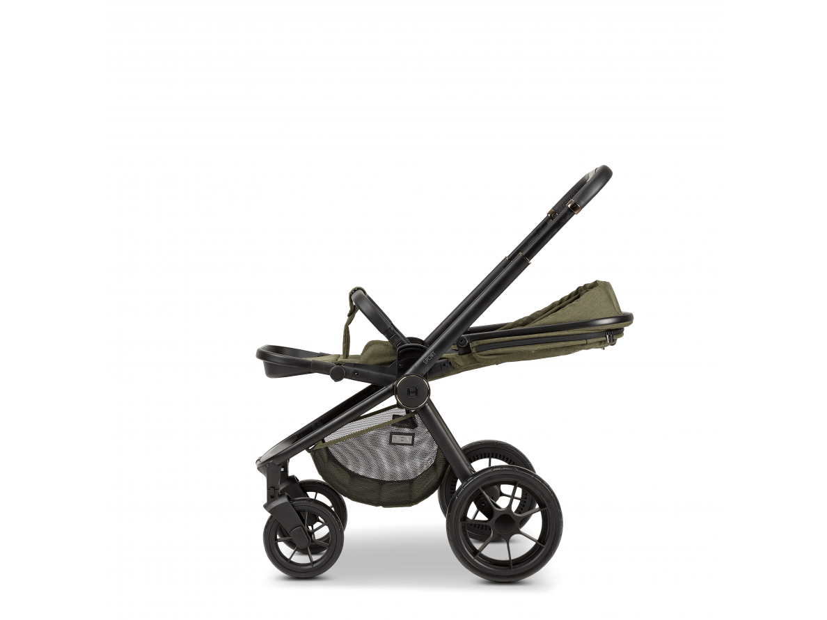 Moon stroller SPORT moss green melange 2 Moon stroller SPORT moss green melange 2