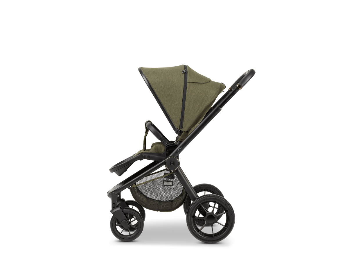 Moon stroller SPORT moss green melange 1 Moon stroller SPORT moss green melange 1