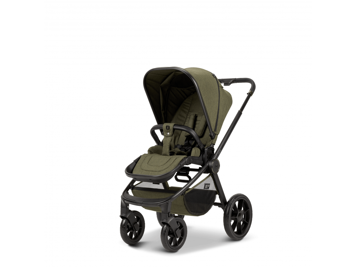 Moon stroller SPORT moss green melange