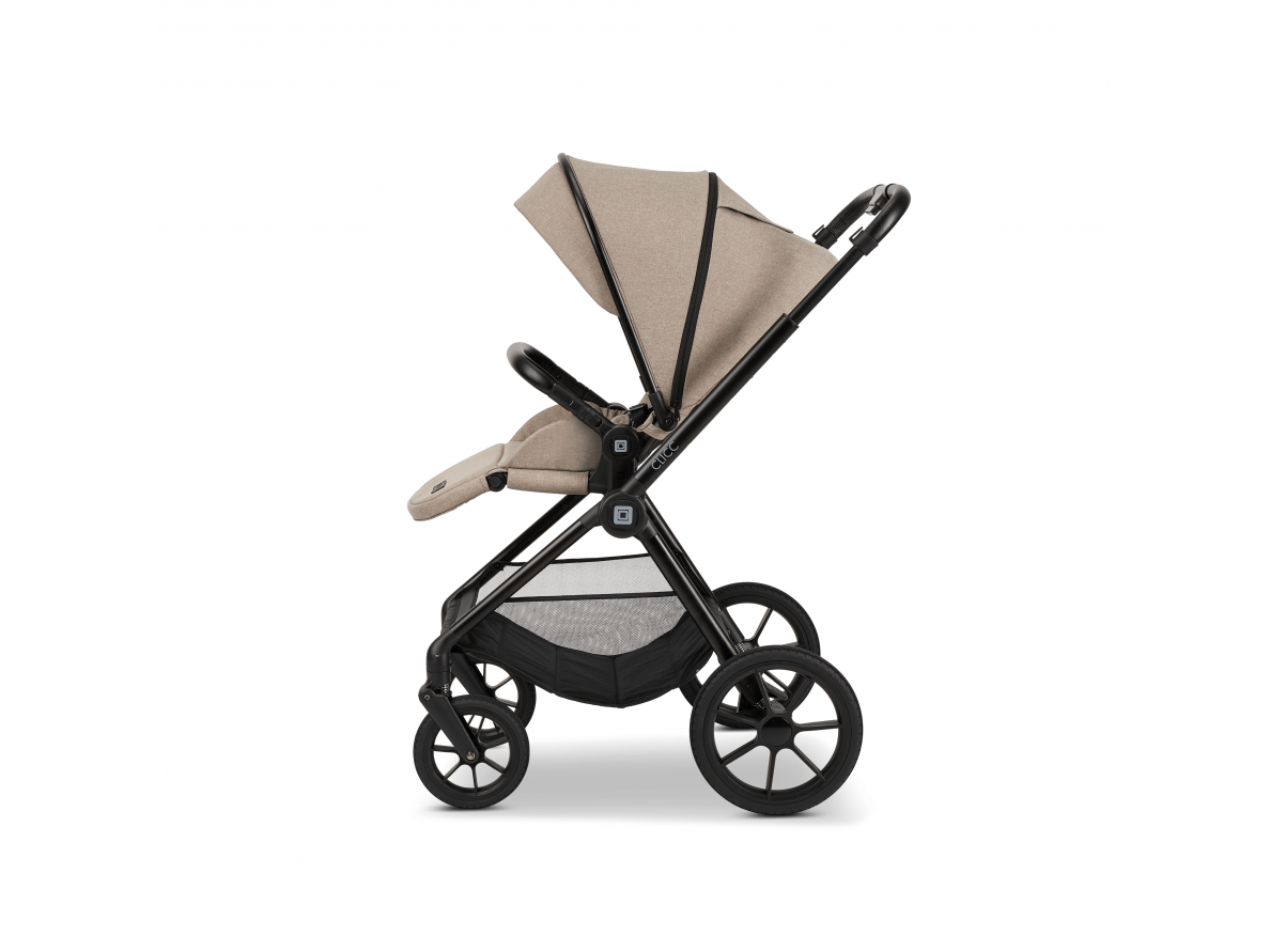 Moon stroller CLICC 2/1 mud melange 3 Moon stroller CLICC 2/1 mud melange 3
