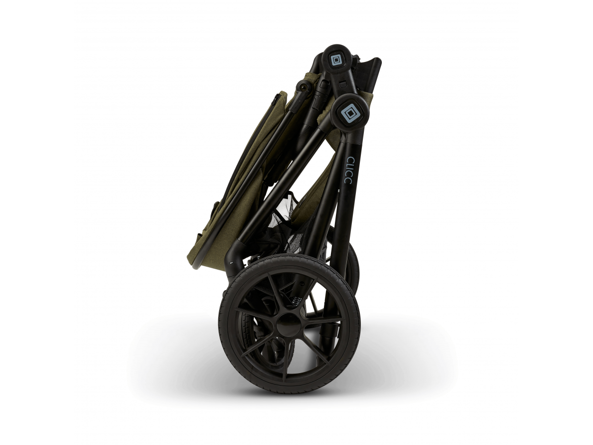 Moon stroller CLICC 2/1 moss green melange 6 Moon stroller CLICC 2/1 moss green melange 6