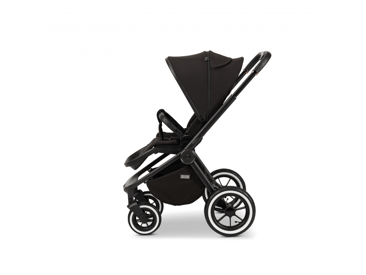 Moon stroller Resea+ 2/1 black black matt 3