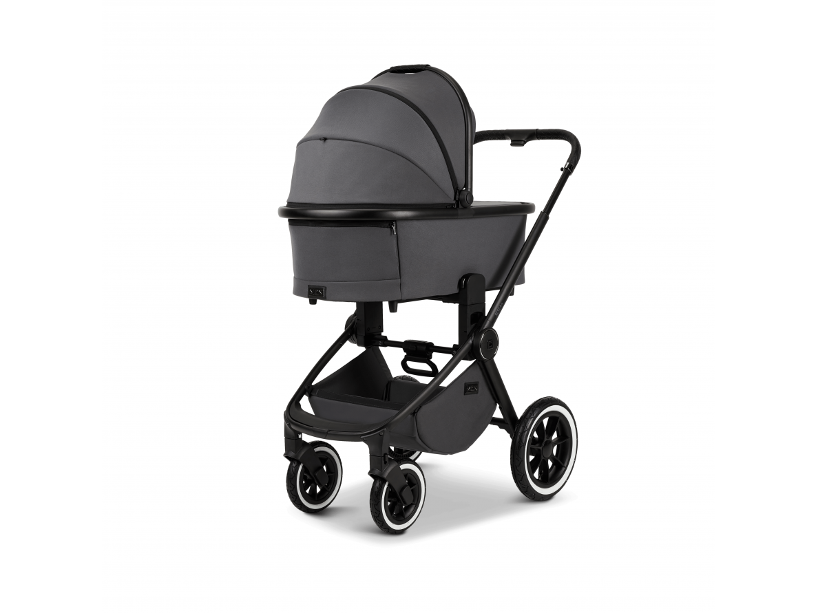 Moon stroller Resea+ 2/1 anthrazit black matt 1 Moon stroller Resea+ 2/1 anthrazit black matt 1