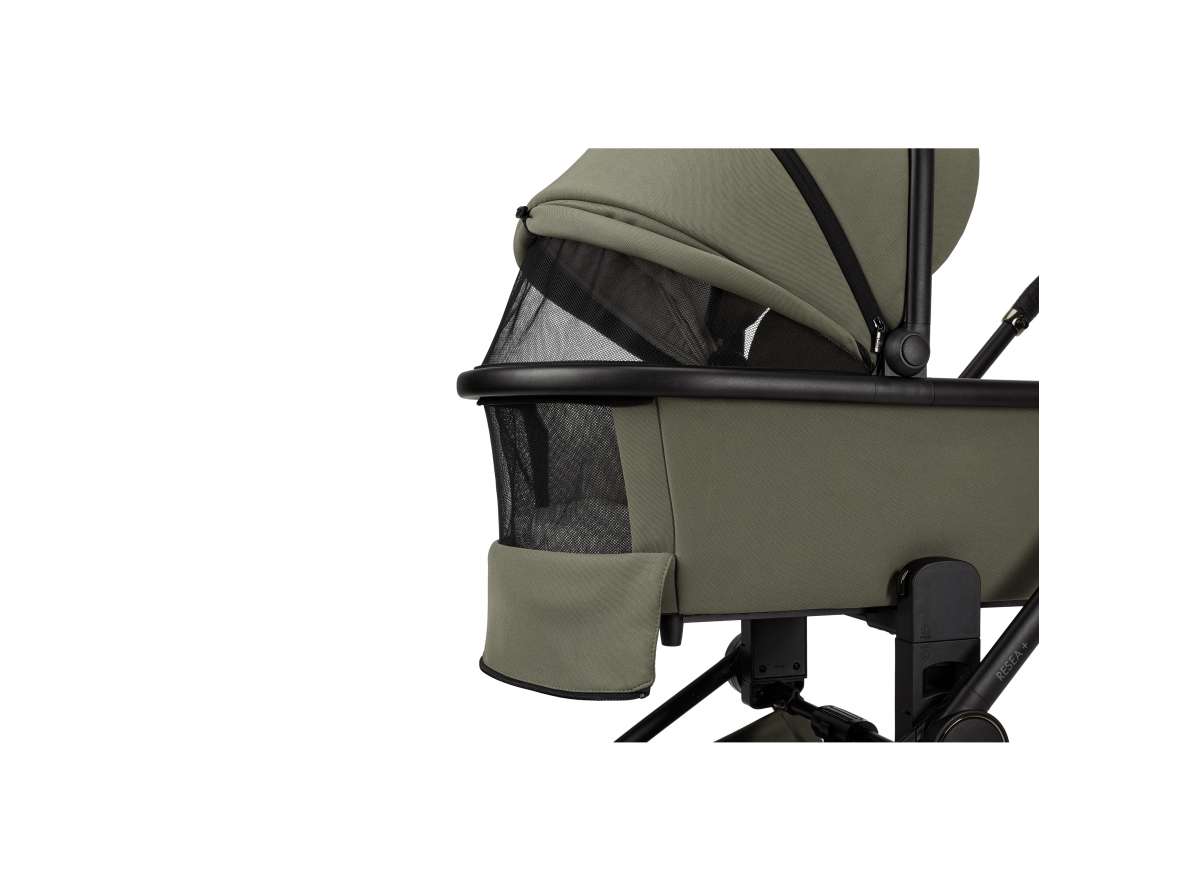 Moon stroller Resea+ 2/1 moss green black matt 4 Moon stroller Resea+ 2/1 moss green black matt 4