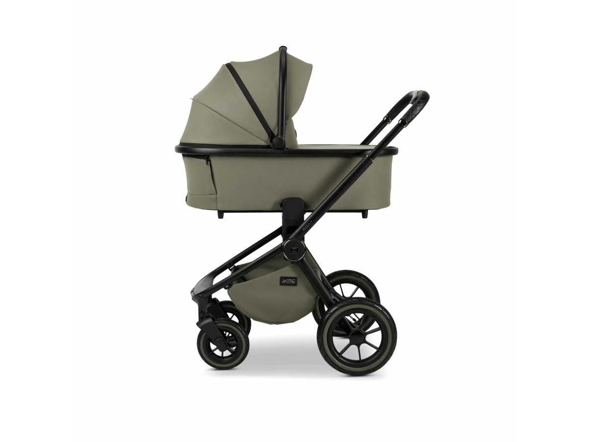 Moon stroller Resea+ 2/1 moss green black matt Moon stroller Resea+ 2/1 moss green black matt
