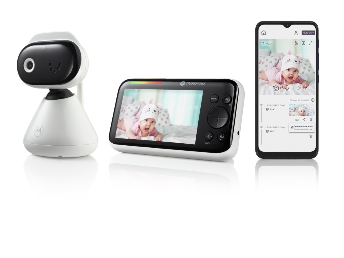 Motorola Video Baby Monitor wi-fi 5" PIP1500C 2 Motorola Video Baby Monitor wi-fi 5" PIP1500C 2