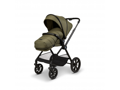 Moon stroller CLICC 2/1 moss green melange 5 Moon stroller CLICC 2/1 moss green melange 5