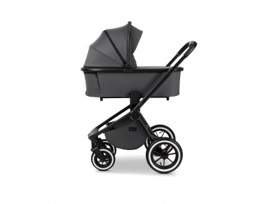 Moon stroller Resea+ 2/1 anthrazit black matt Moon stroller Resea+ 2/1 anthrazit black matt