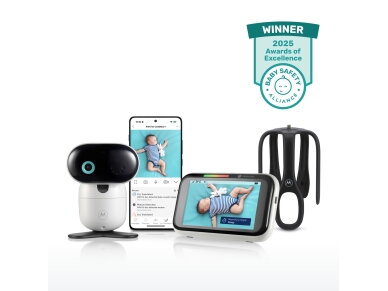 Motorola connect smart video monitor AI app wi-fi 5" PIP1710C 8