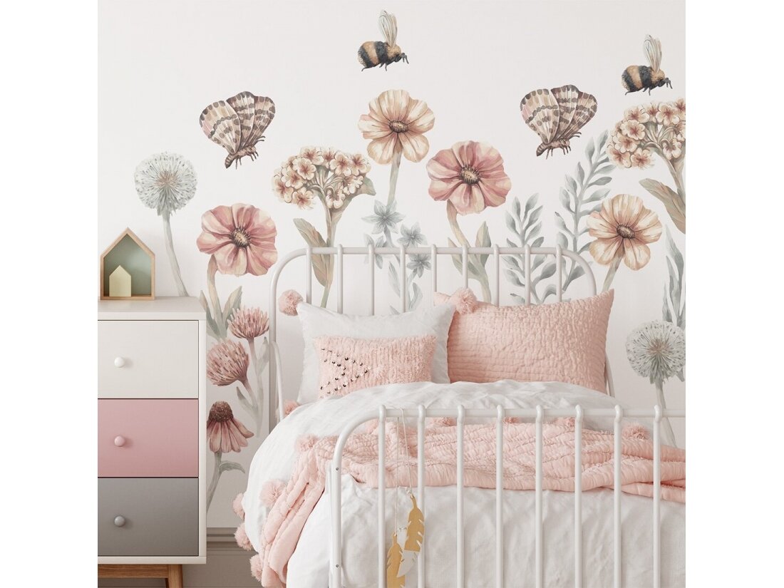 Pastelowe Lovesticker wildflowers set II 4
