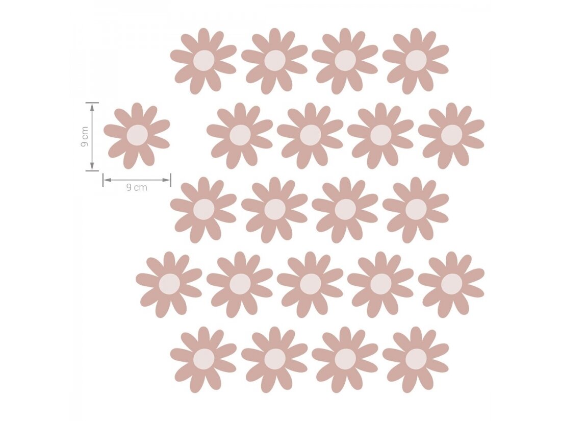 Pastelowe Lovesticker daisies IV 5 Pastelowe Lovesticker daisies IV 5