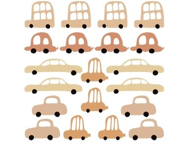 Pastelowe Lovestickers cars boho I