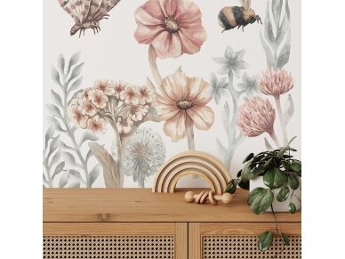 Pastelowe Lovesticker wildflowers set II 2