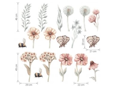 Pastelowe Lovesticker wildflowers set II 5 Pastelowe Lovesticker wildflowers set II 5
