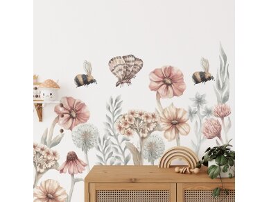Pastelowe Lovesticker wildflowers set II 1