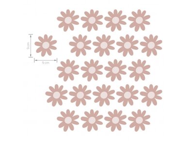 Pastelowe Lovesticker daisies IV 5 Pastelowe Lovesticker daisies IV 5