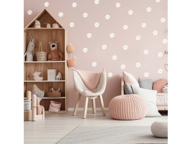 Pastelowe Lovesticker daisies VII 1