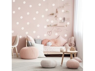 Pastelowe Lovesticker daisies VII 2