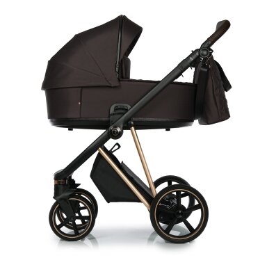 Roan vežimėlis 2/1 iVI Choco/Rose Gold Roan vežimėlis 2/1 iVI Choco/Rose Gold