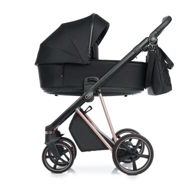 Roan vežimėlis 2/1 iVI Raven Rose Gold Mat Roan vežimėlis 2/1 iVI Raven Rose Gold Mat