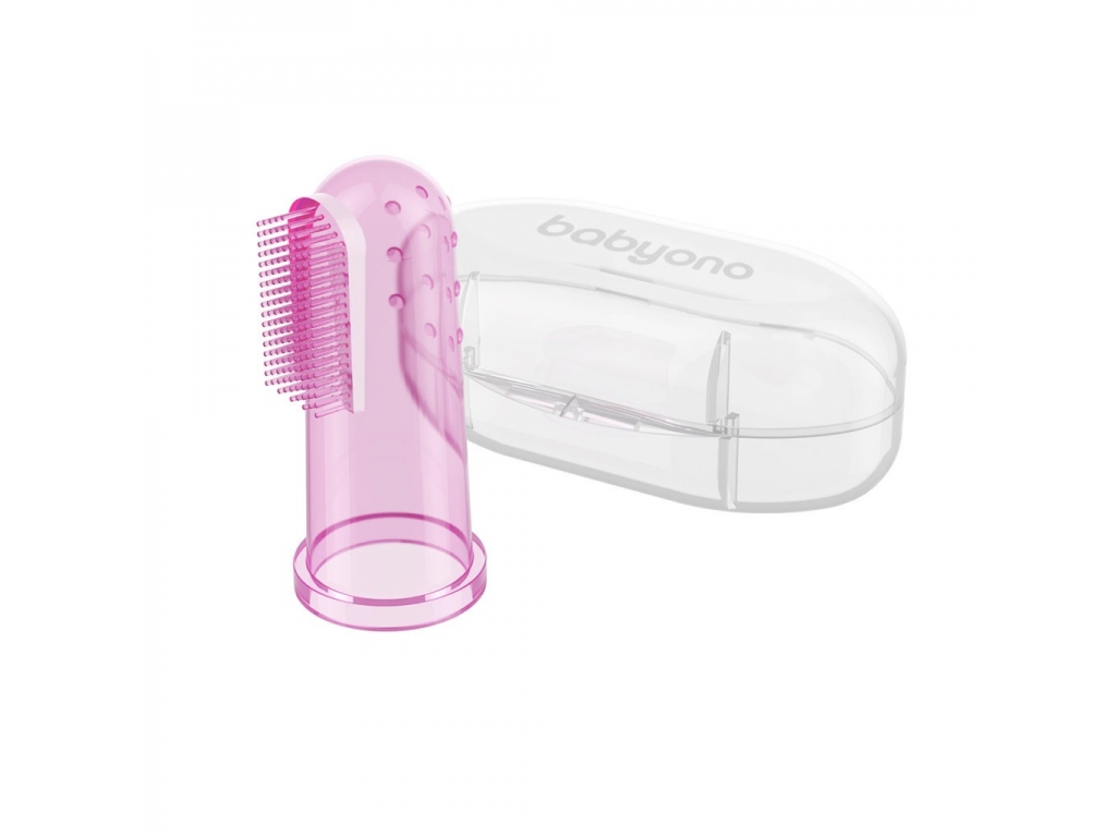 Baby toothbrush and gum massager,pink Baby toothbrush and gum massager,pink