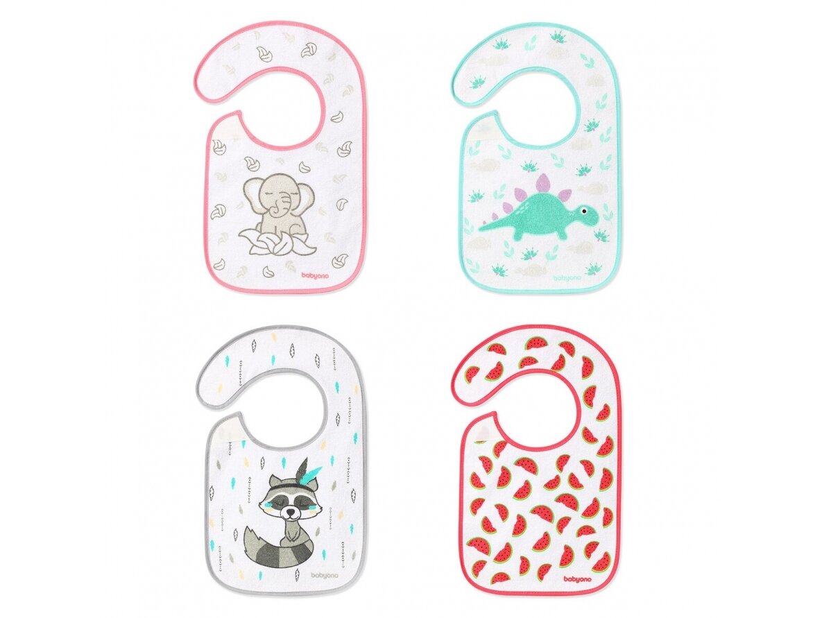 Terry baby bib FLAVOR EXPLORER, m6+ 832