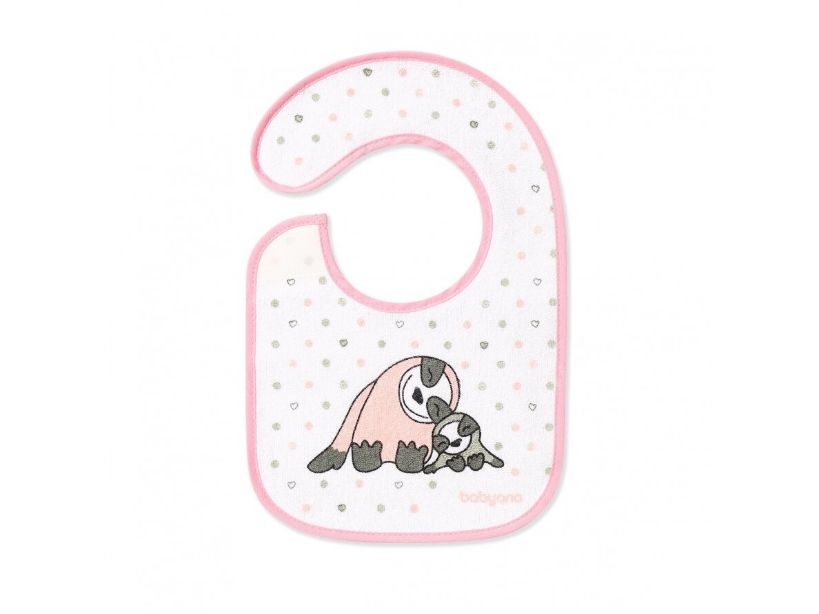 Terry baby bib I EAT AND I GROW , m3+ 831 1 Terry baby bib I EAT AND I GROW , m3+ 831 1