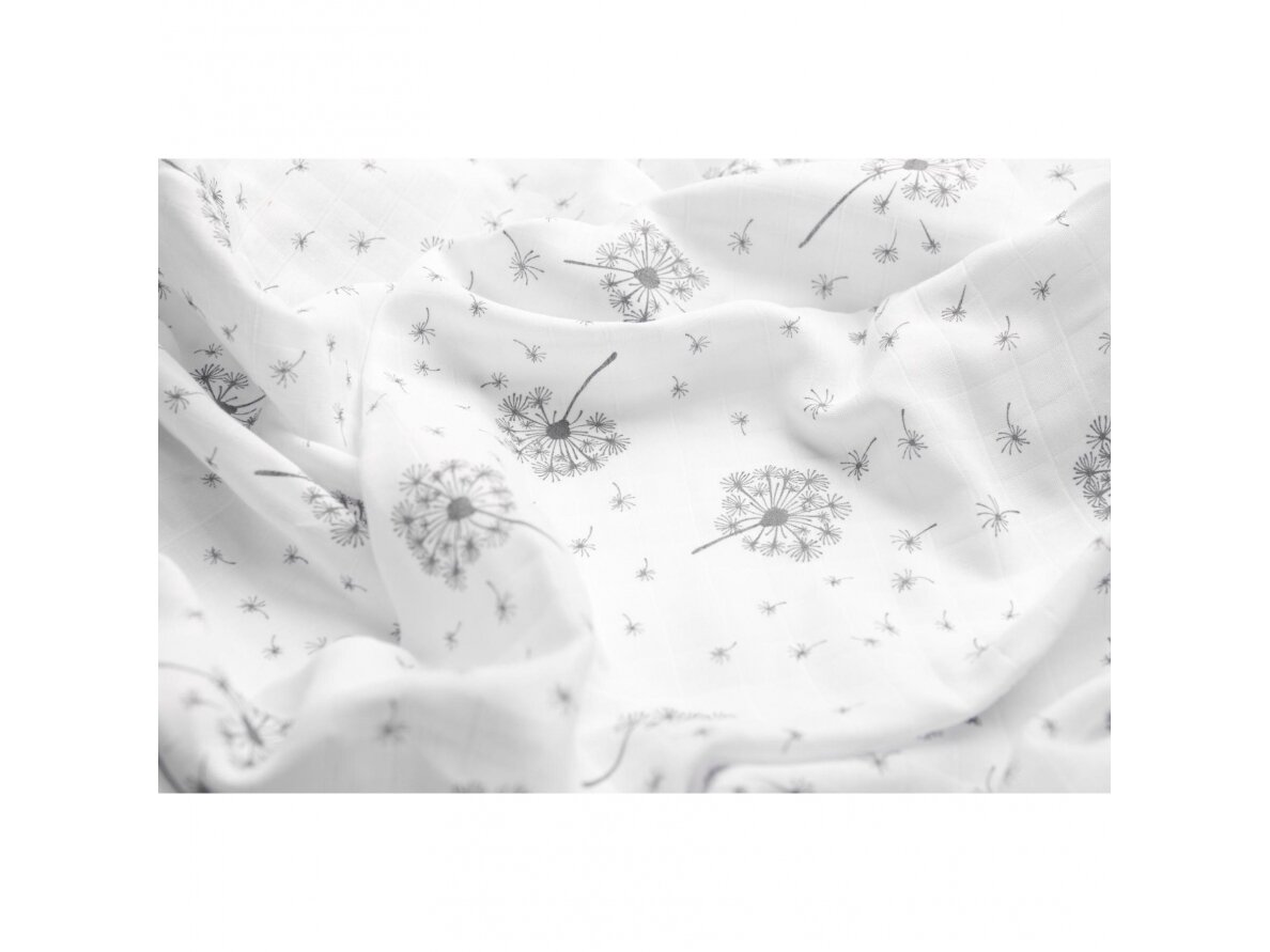Muslin swaddle blanket – dandelion 4 Muslin swaddle blanket – dandelion 4