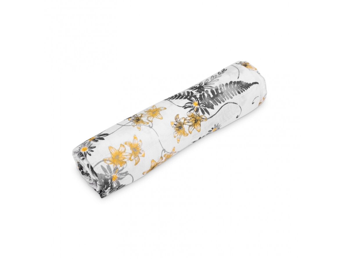 Muslin swaddle blanket – ferns Muslin swaddle blanket – ferns