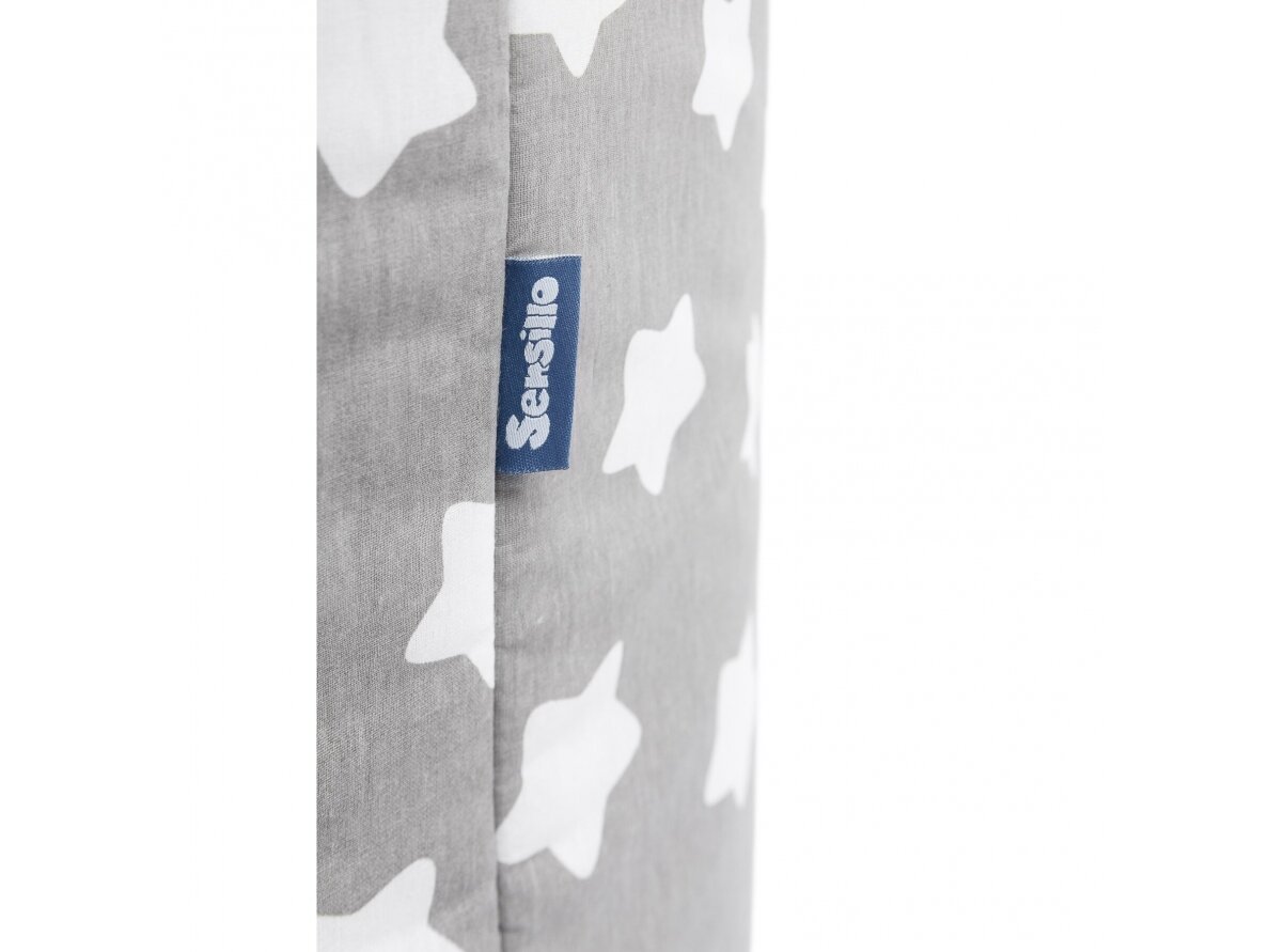 BASKET FOR TOYS - STARS GREY (40x50) 3