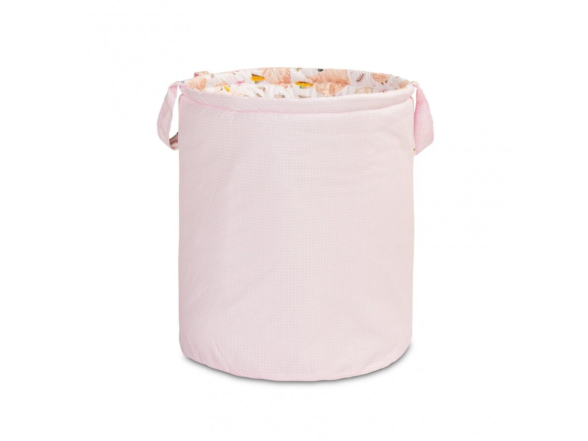 BASKET FOR TOYS - BIRDS CORAL (40x50), 8701 1