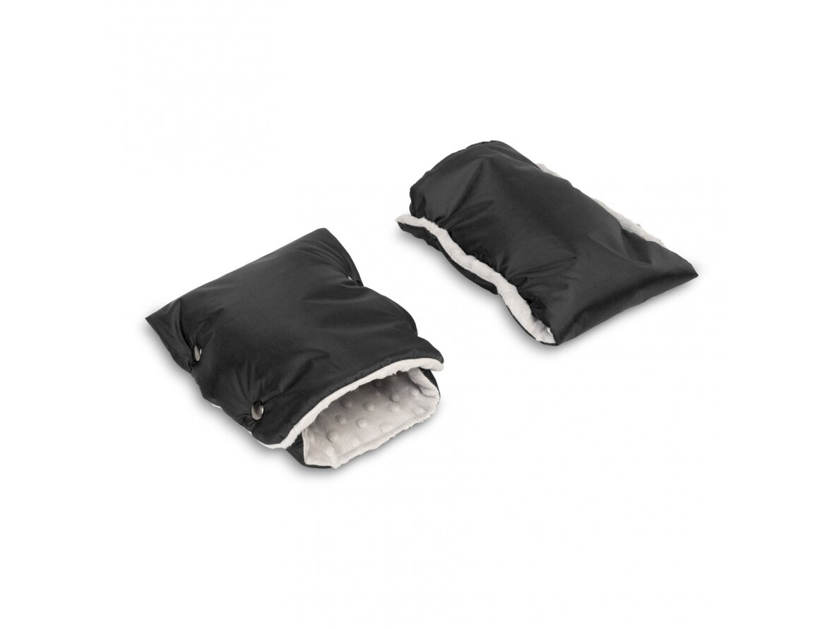 Minky Glove/Muff – black 1 Minky Glove/Muff – black 1