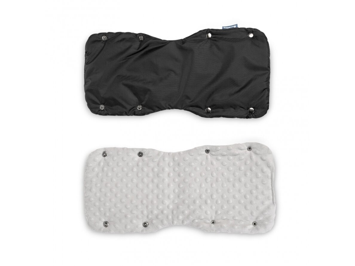 Minky Glove/Muff – black 2 Minky Glove/Muff – black 2
