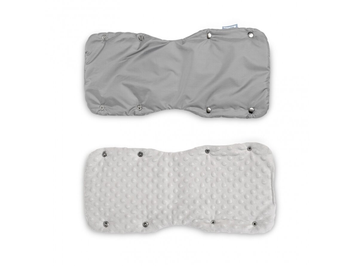 Minky Glove/Muff – grey 2 Minky Glove/Muff – grey 2