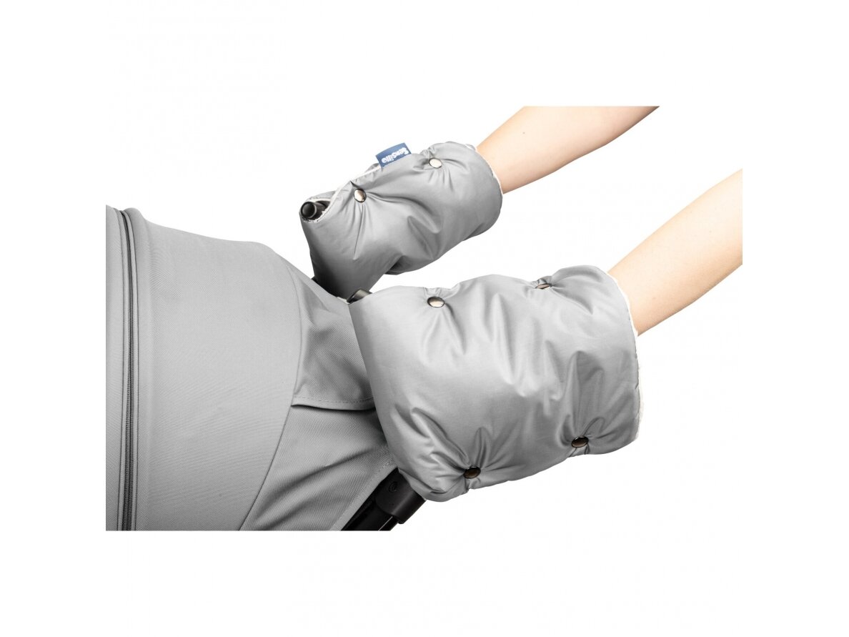 Minky Glove/Muff – grey 3 Minky Glove/Muff – grey 3